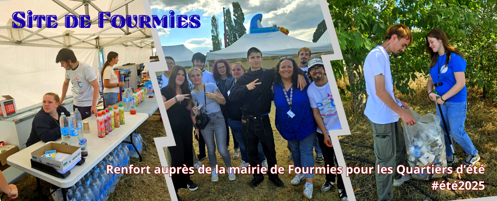 Activités estivales à Fourmies