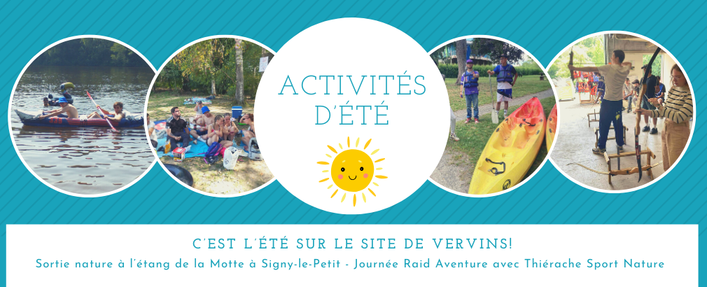 Activités estivales à Vervins